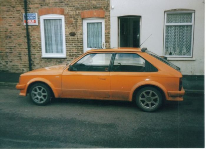 Vauxhall Astra Mk1 GTE orange